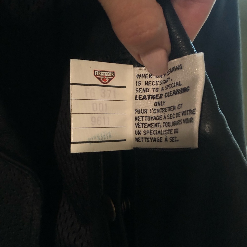 Leather Motorcycle Jacket - Picture 4 of 9